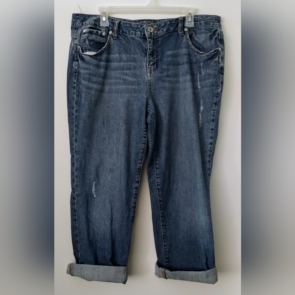 Apt. 9 Blue Straight Leg Jeans